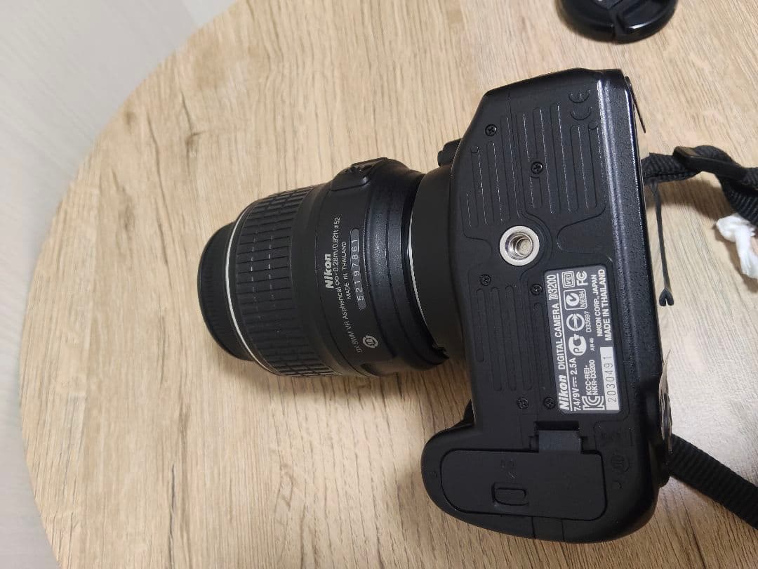 【ケース・SDカード付】Nikon D3200 2416万画素 動作完動品セット