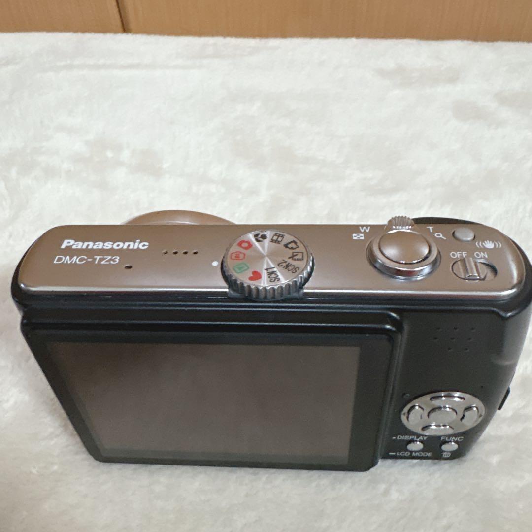 Panasonic パナソニック LUMIX DMC-TZ3 ブラック デジカメ