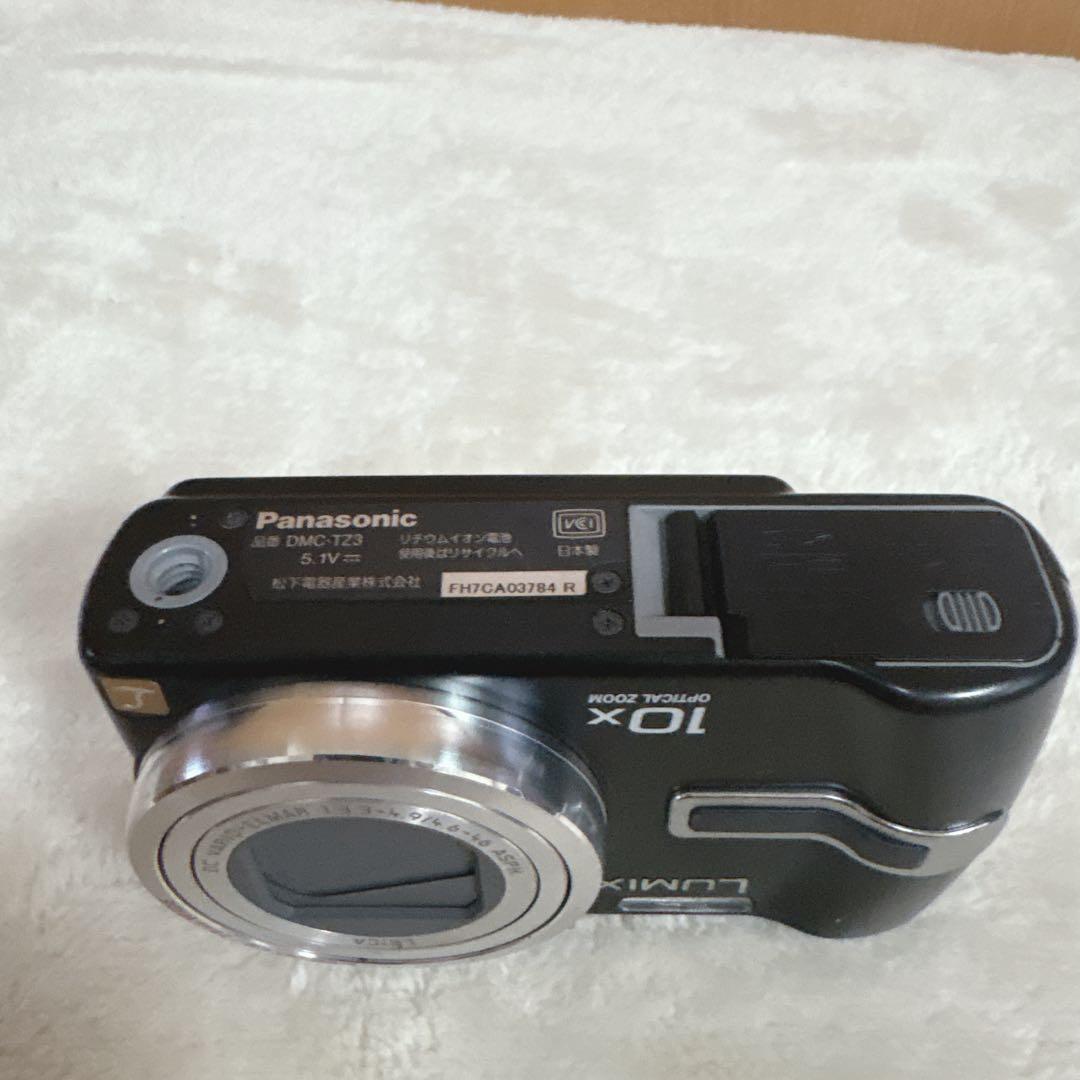 Panasonic パナソニック LUMIX DMC-TZ3 ブラック デジカメ