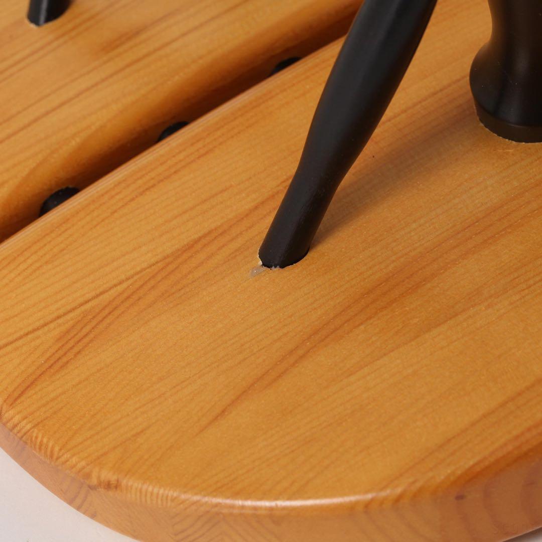 新品アルテック　ピルッカ　Pirkka Stool 44cm ハニー×ブラック