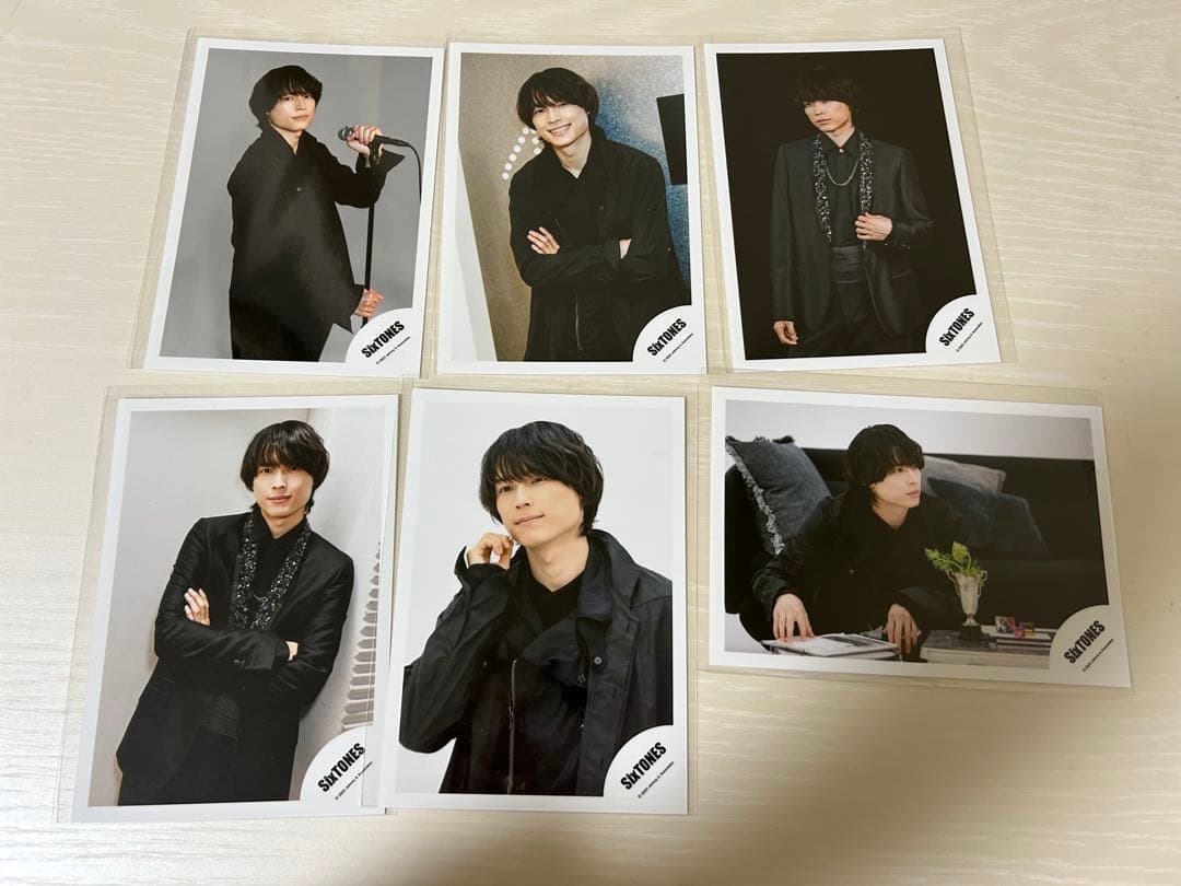 松村北斗 SixTONES 集合 公式写真 まとめ売り