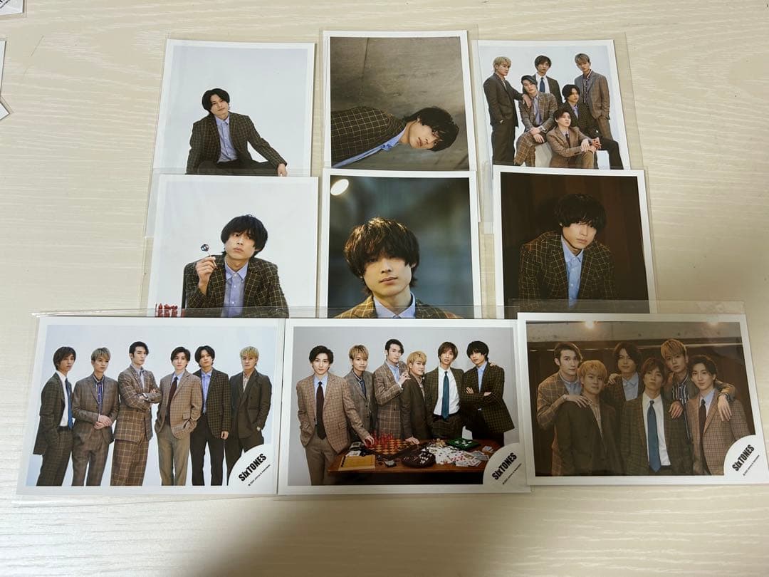 松村北斗 SixTONES 集合 公式写真 まとめ売り