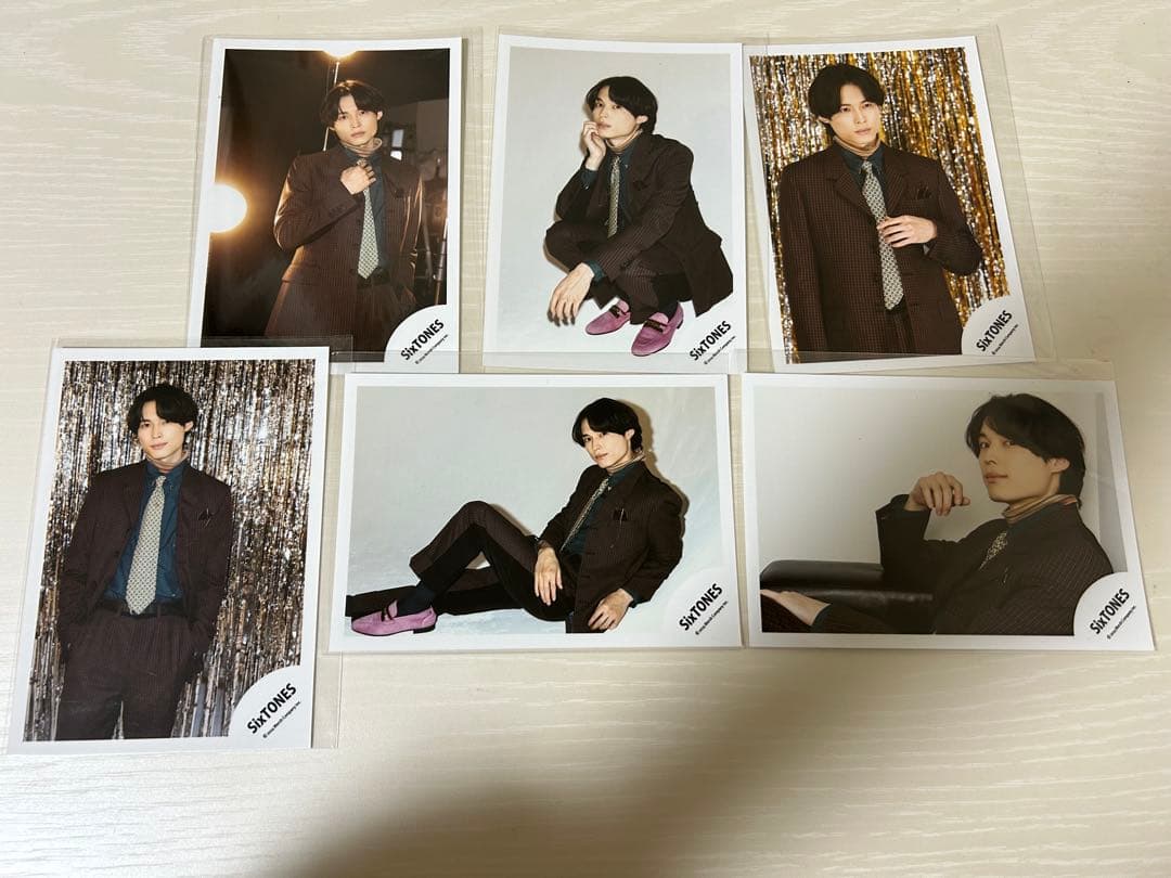 松村北斗 SixTONES 集合 公式写真 まとめ売り