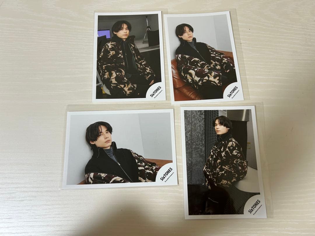 松村北斗 SixTONES 集合 公式写真 まとめ売り
