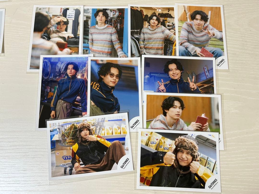 松村北斗 SixTONES 集合 公式写真 まとめ売り