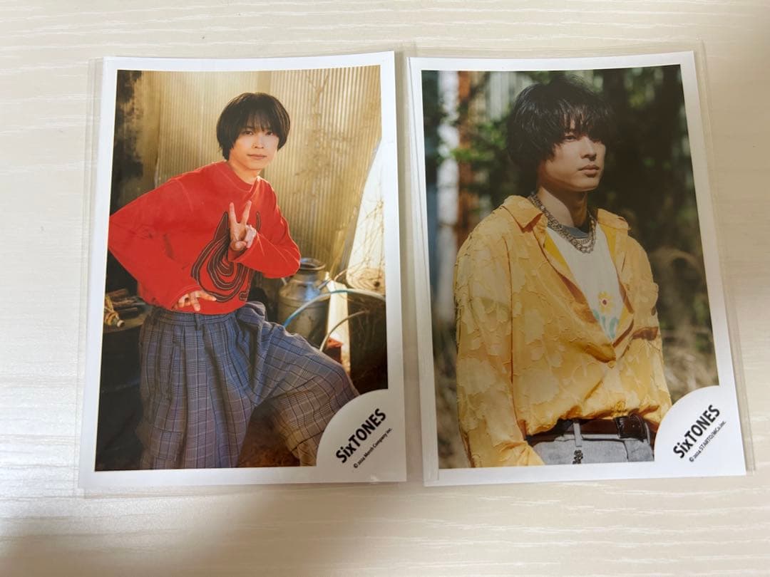 松村北斗 SixTONES 集合 公式写真 まとめ売り