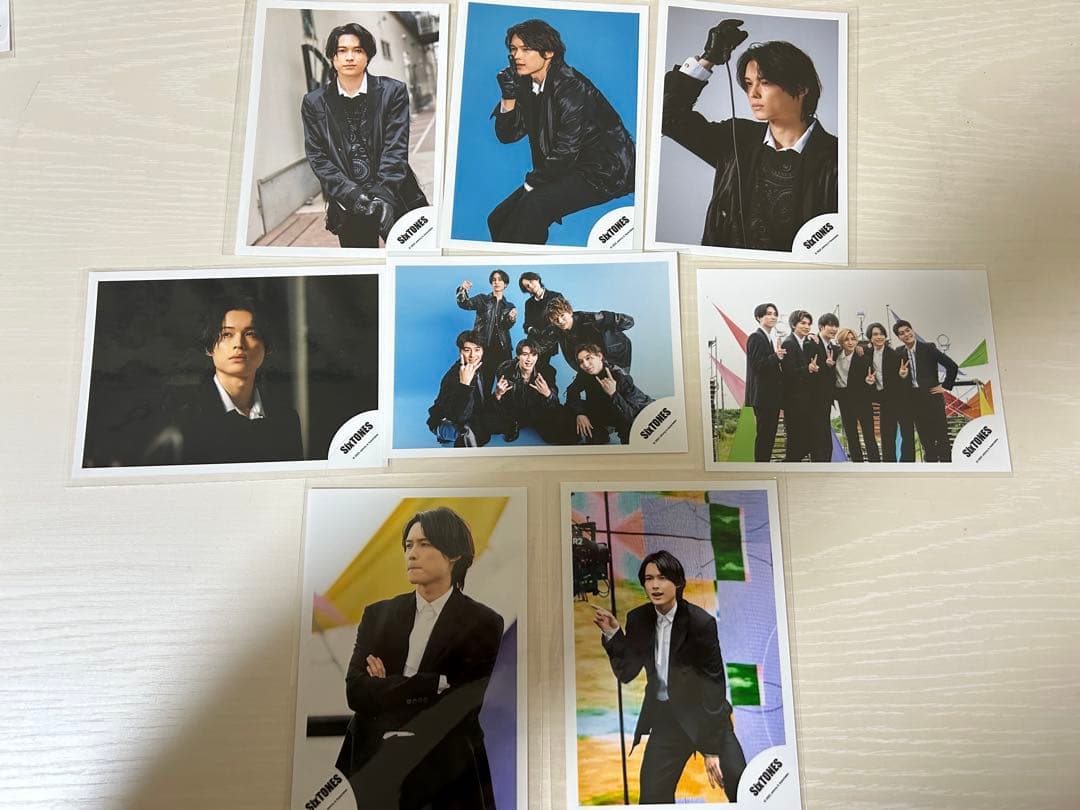 松村北斗 SixTONES 集合 公式写真 まとめ売り
