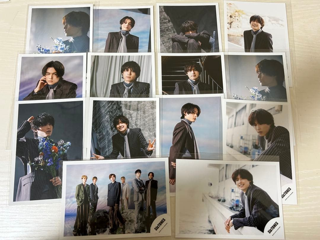 松村北斗 SixTONES 集合 公式写真 まとめ売り