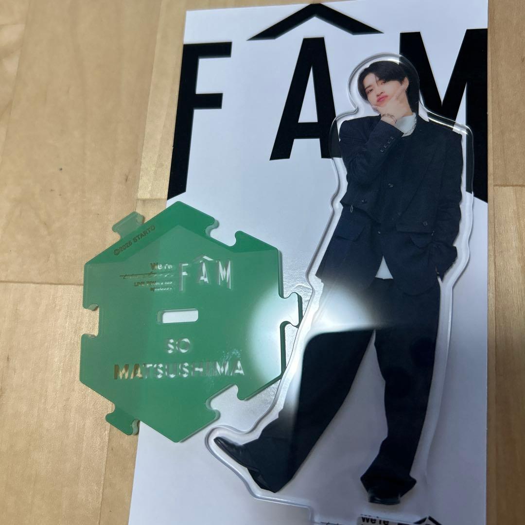 FAM アクリルスタンド 5体セット