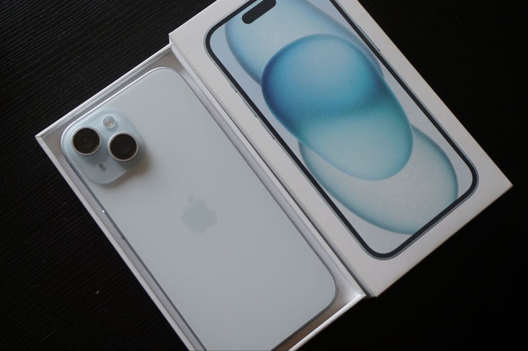 iPhone15 128GB ブルー SIMフリー本体