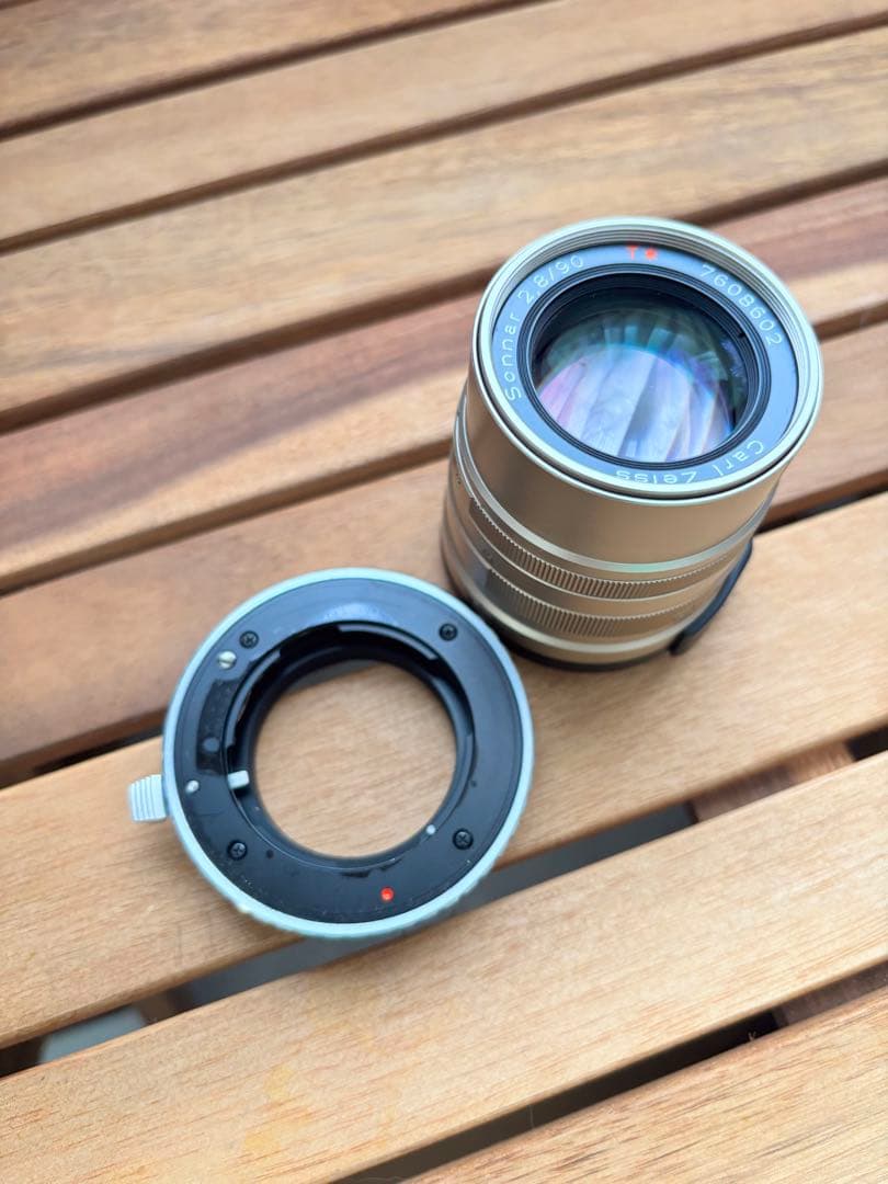 日曜SALE★アダプター付 CarlZeiss Sonnar 90/2.8作例有