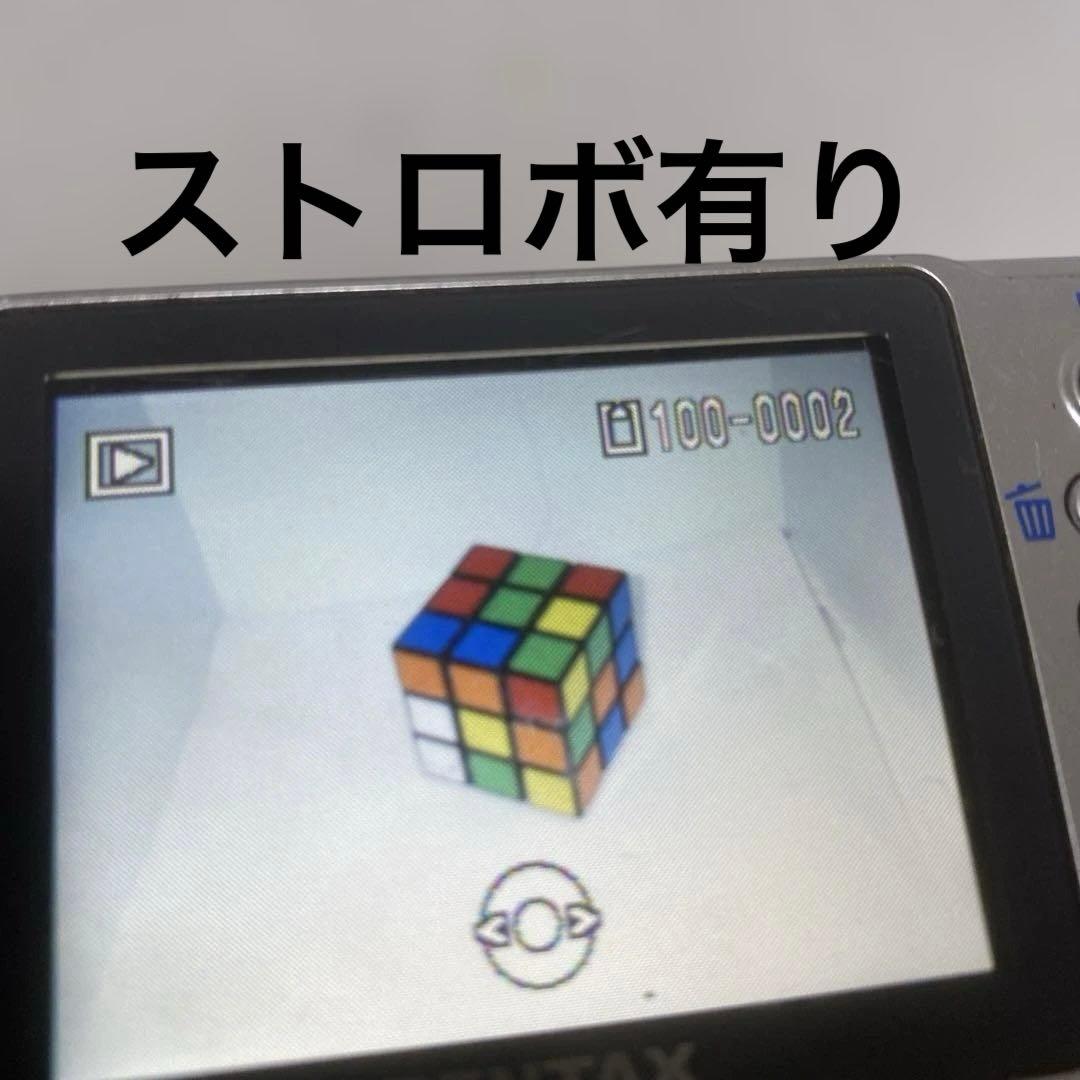 動作品PENTAX Optio W-20 デジカメ