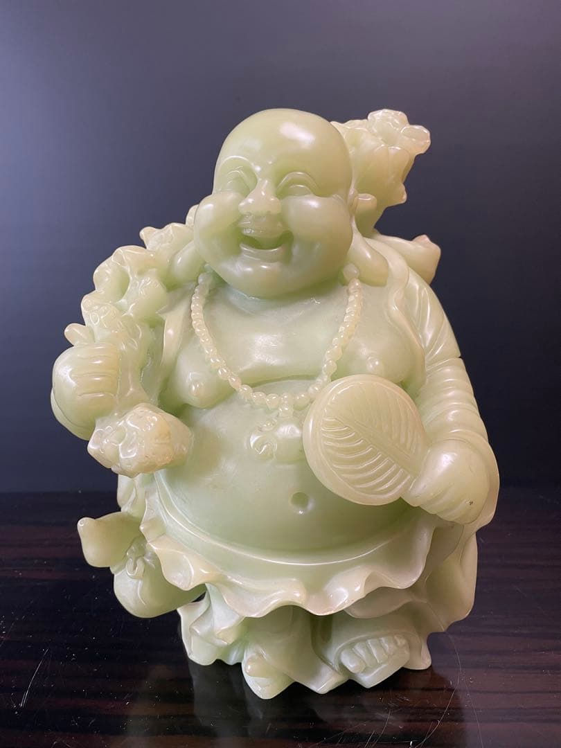 布袋様　七福神　彫刻