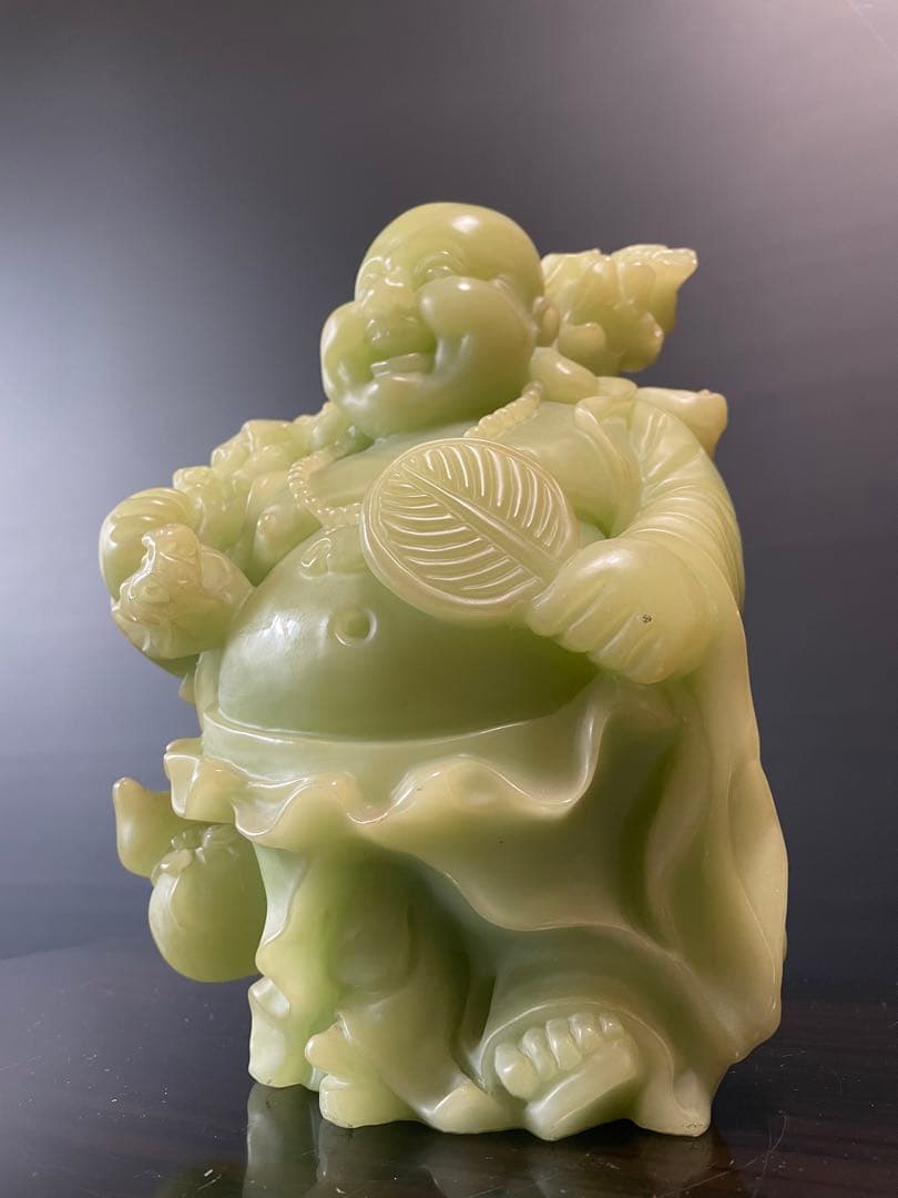 布袋様　七福神　彫刻