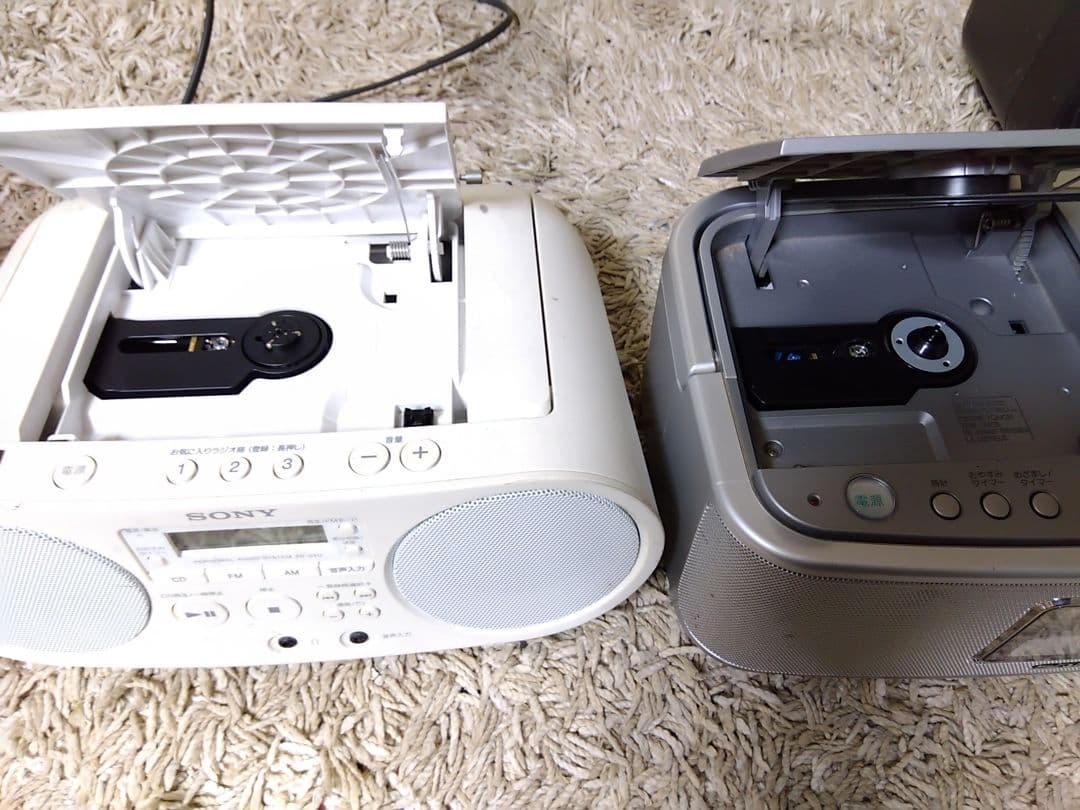 ソニー/ アイワ/ラジオカセット/CDまとめ売りジャンク品
