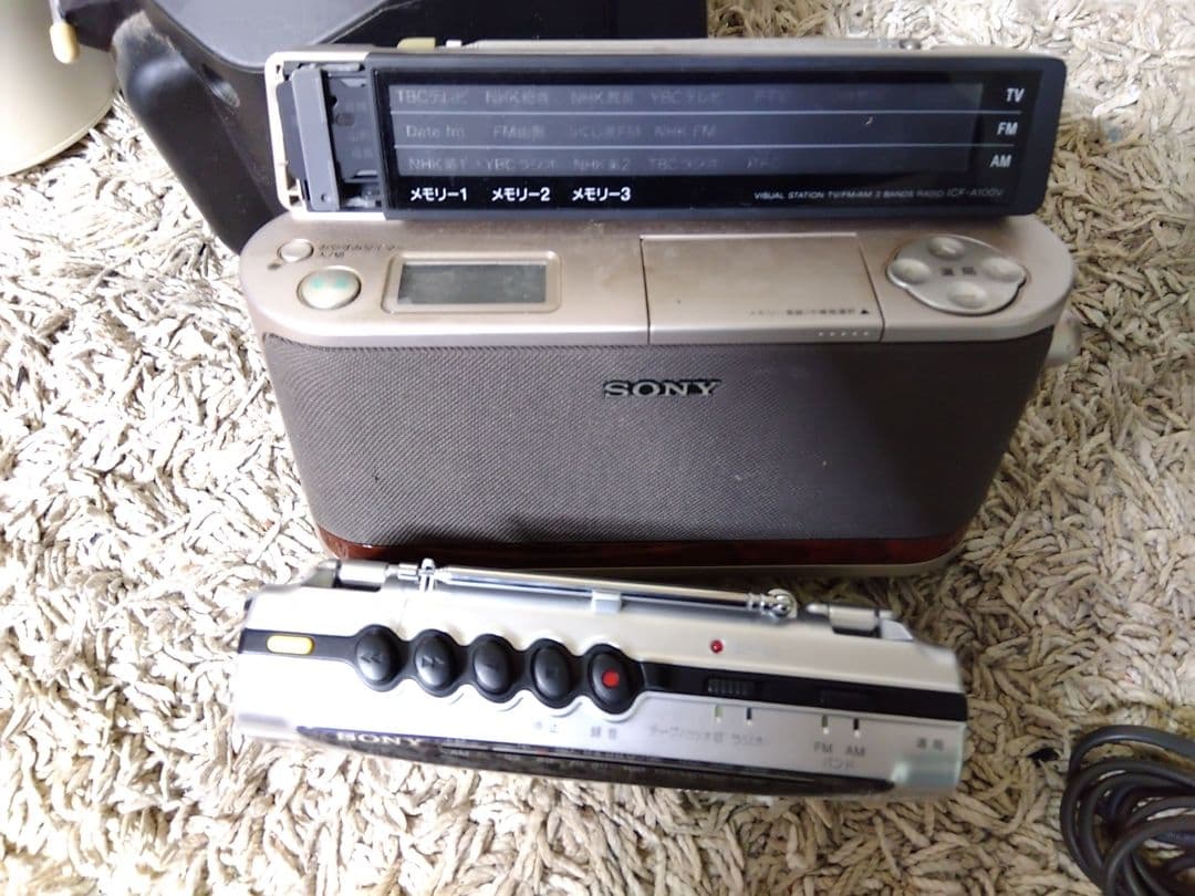 ソニー/ アイワ/ラジオカセット/CDまとめ売りジャンク品