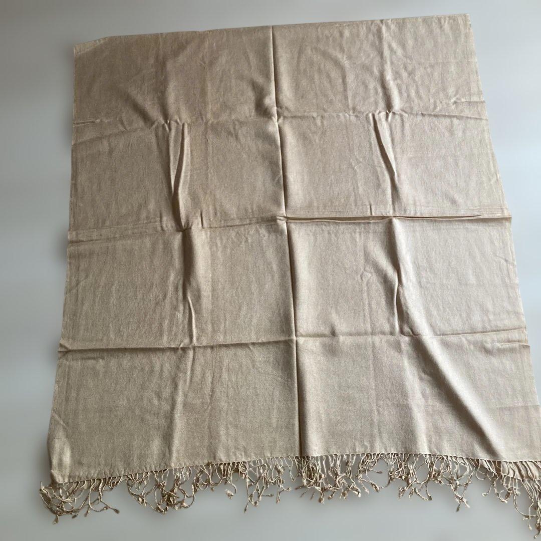 ☆美品☆pashminaハンドメイドショール