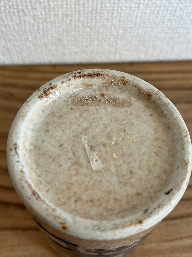 中国美術清時代品文房四宝 染付筆筒 筆立 置物 アンティーク