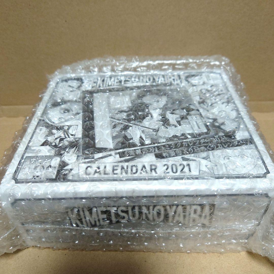 鬼滅の刃 コミックカレンダー 2021 特製缶入り日めくりカレンダー 未開封