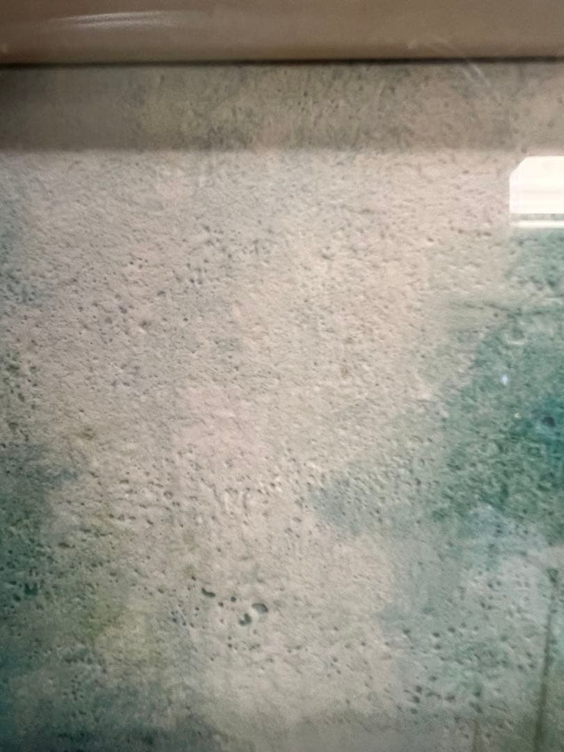 心落ち着く油絵　山道　宇佳　サイズ絵画22.7X15.7額40X23x5.8㎝