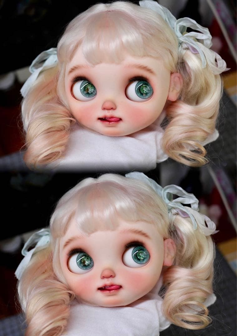 カスタムブライス 海外作家様 幼い かわいい 舌 テヘペロ ミントちゃん