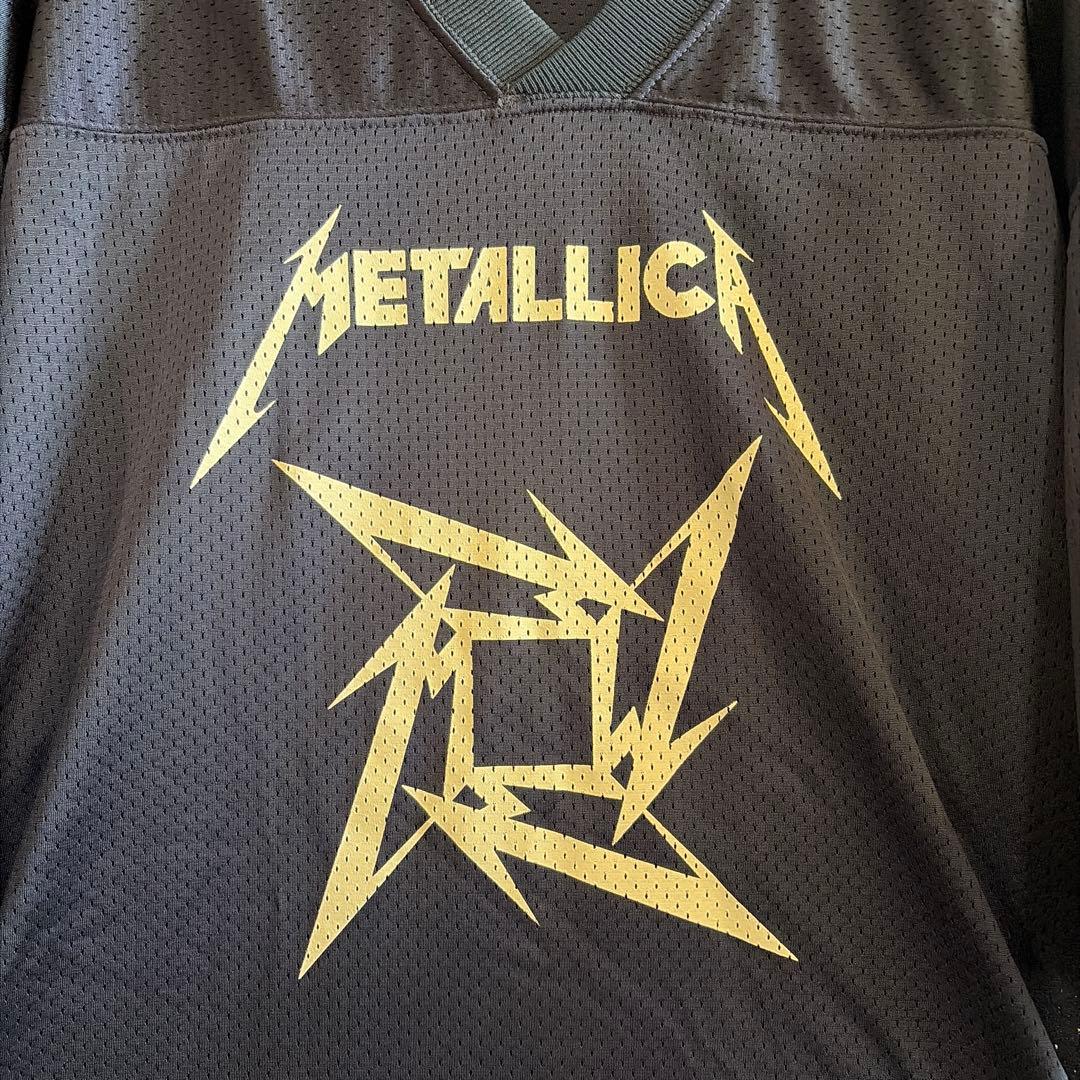 希少 メタリカ LLICA フットボールシャツ Lサイズ