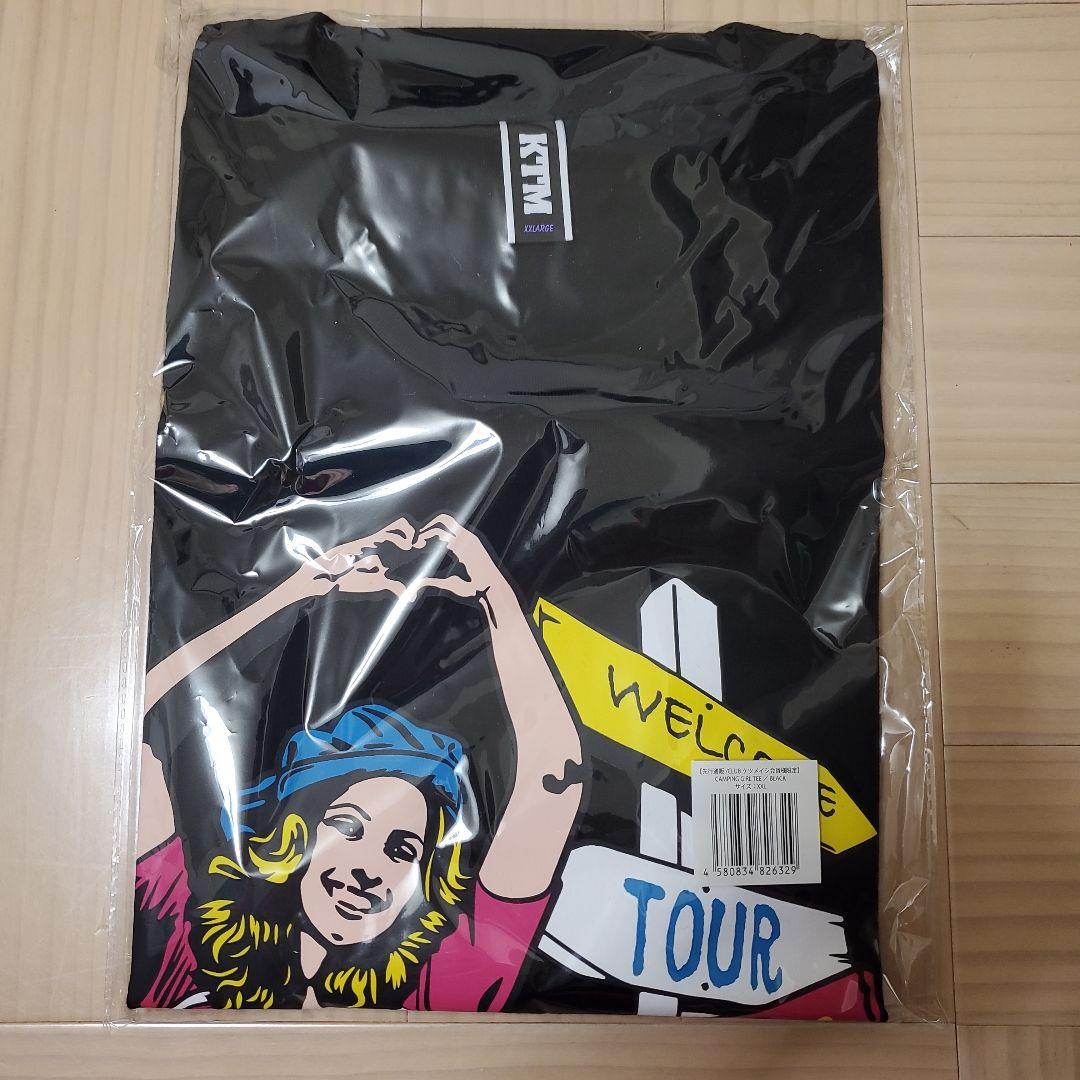 CAMPING GIRL TEE ブラック XXL ケツメイシ 会員限定 KTM