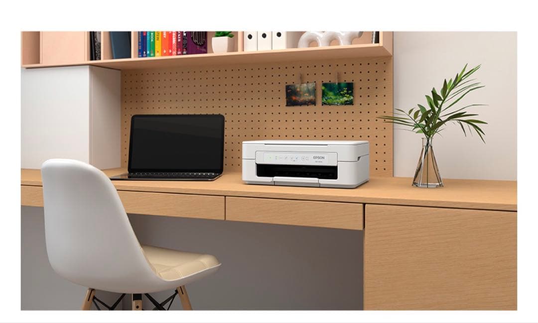 EPSON EW-052A ホワイト プリンター インク付き