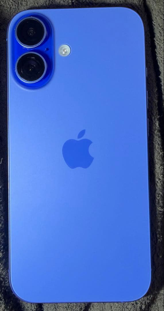 iPhone16 256gb ブルー　SIMフリー　バッテリー最大容量100%