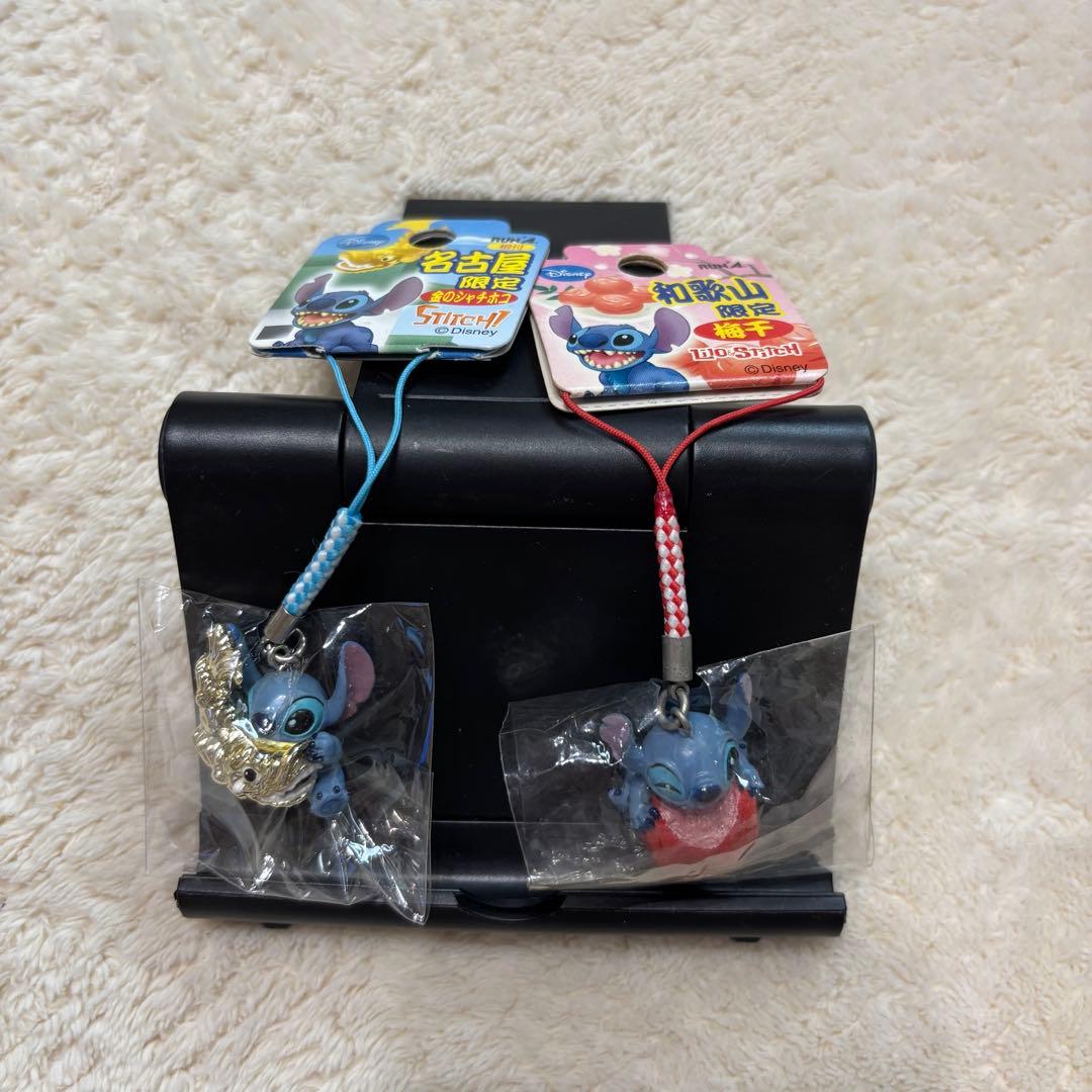 新品　ご当地限定　スティッチ ストラップ キーホルダー等　合計19個セット