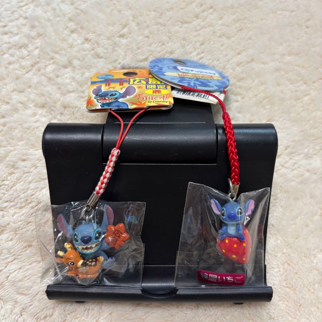 新品　ご当地限定　スティッチ ストラップ キーホルダー等　合計19個セット