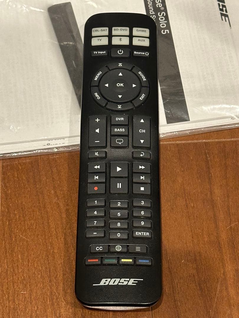 【ジャンク•リモコン付】Bose Solo 5 TVサウンドシステム