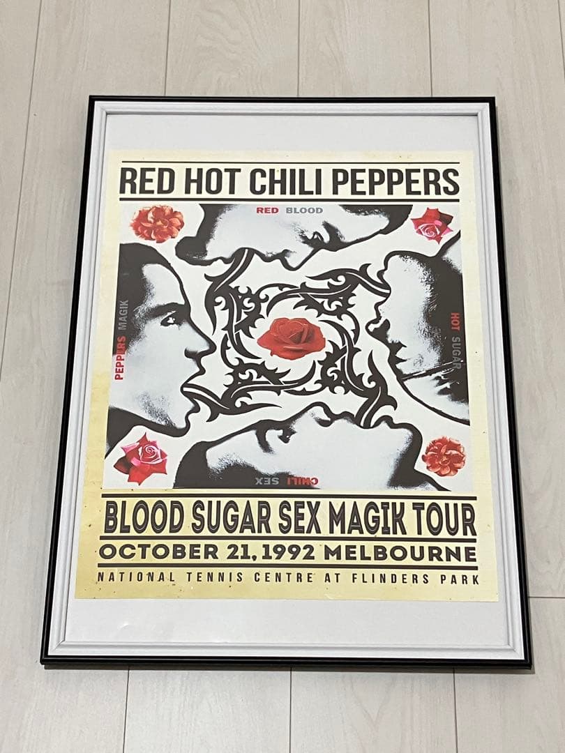 【額縁付き】 Red Hot Chili Peppers A2 ポスター ②