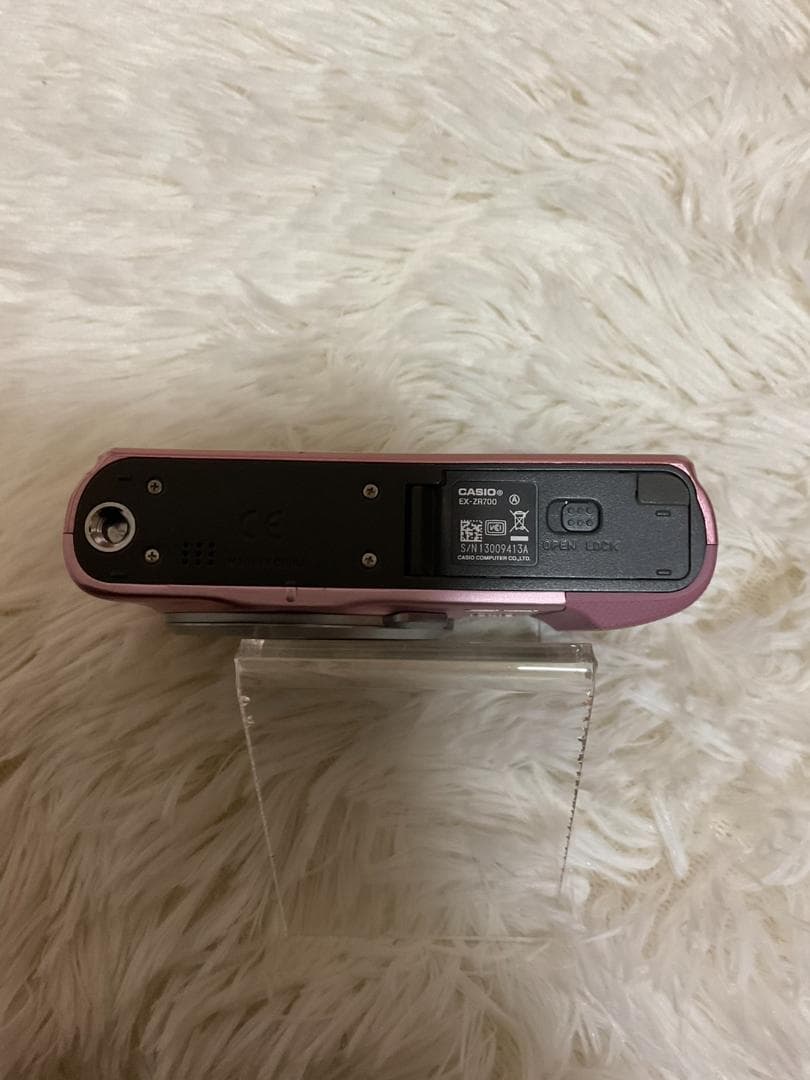 【簡易動作確認済】CASIO EXILIM EX-ZR700 ピンク デジカメ