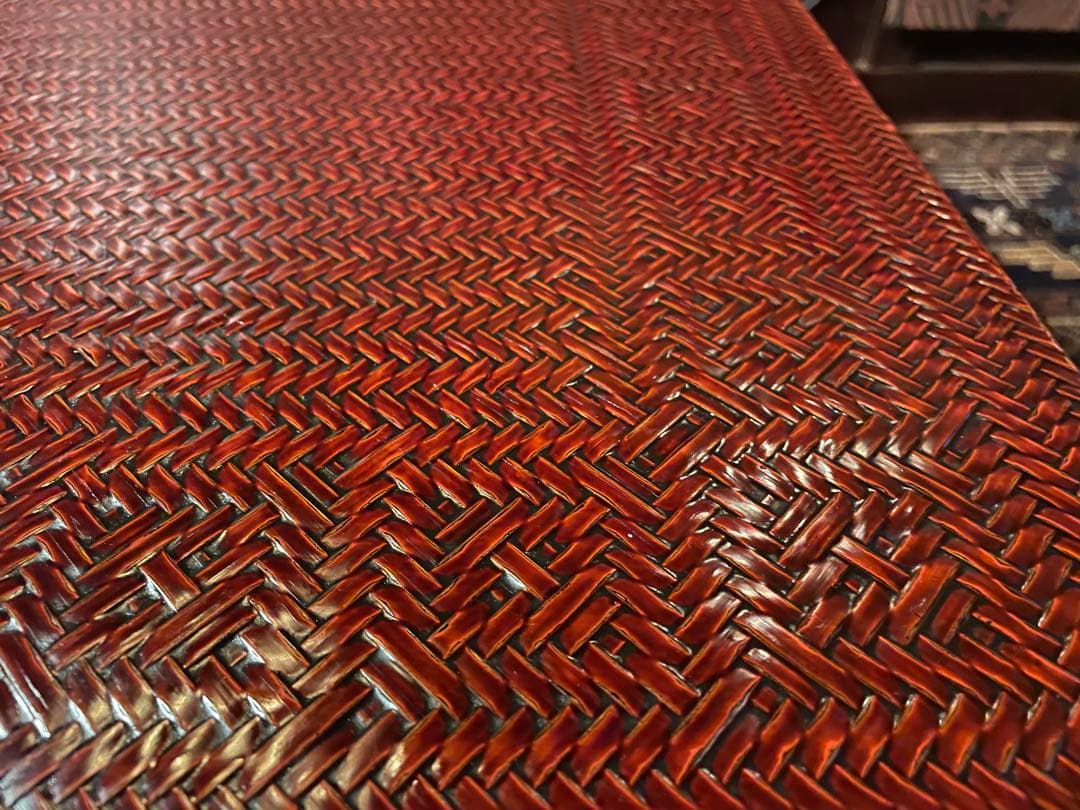 九州籃胎漆器 座卓