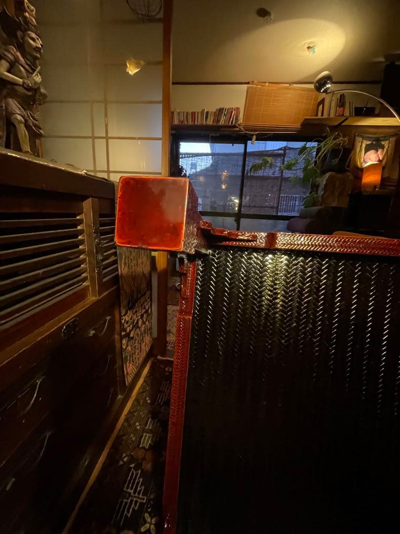 九州籃胎漆器 座卓