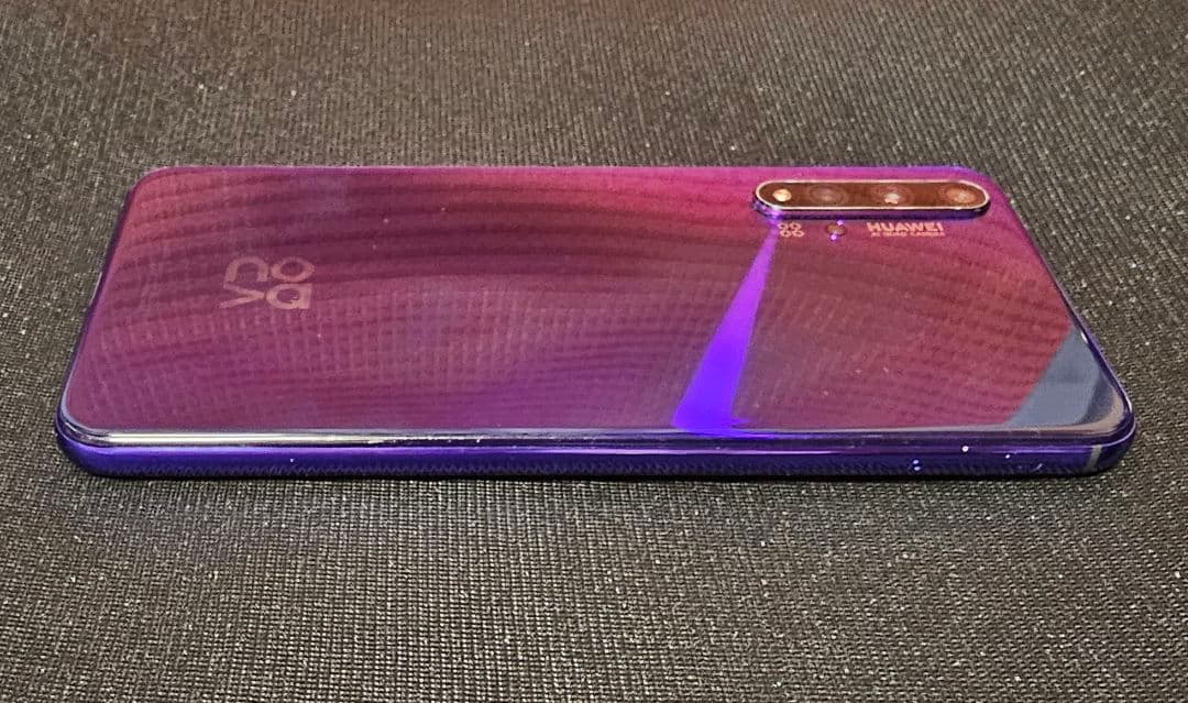 HUAWEI nova 5T YAL-L21 SIMフリー ミッドサマーパープル