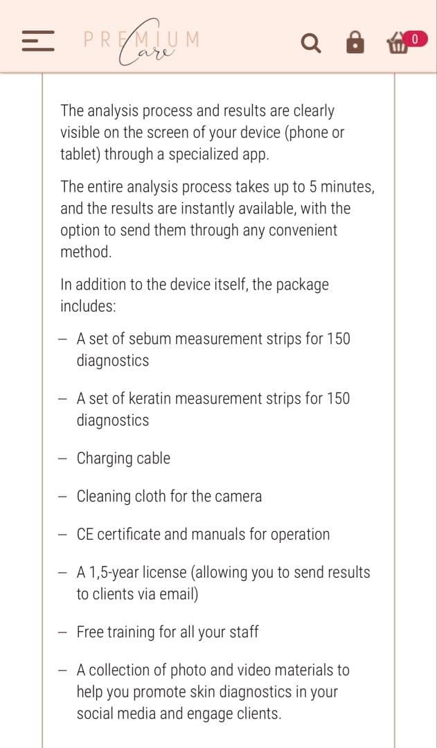 【美品】韓国発CHOWIS dermo smart+ 肌質＆頭皮分析診断マシン