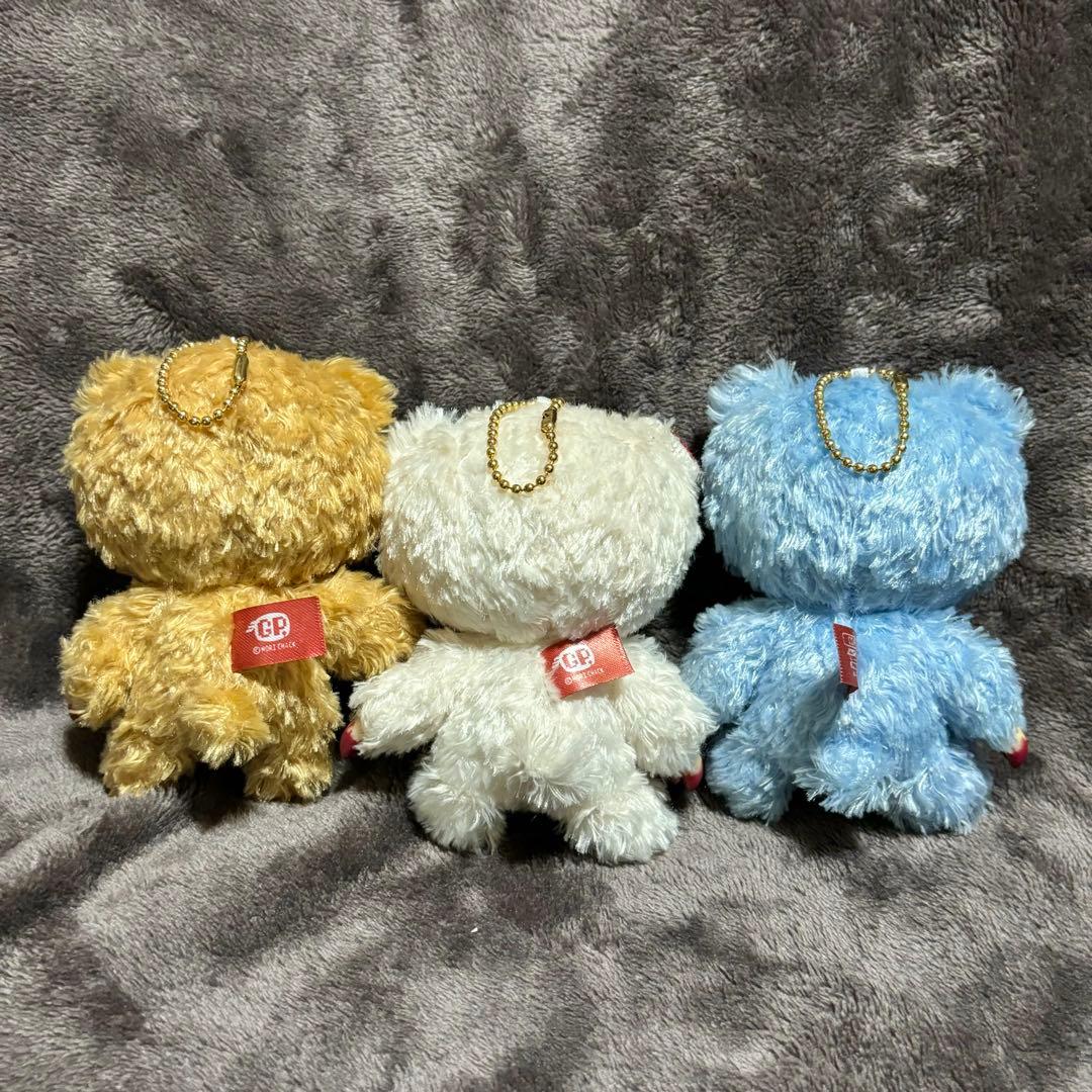 グルーミー Re:立グルーミー テディ ぬいぐるみ キーホルダー 3種セット