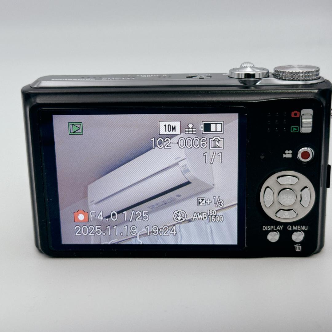 【美品】Panasonic LUMIX DMC-TZ7 コンパクトデジタルカメラ