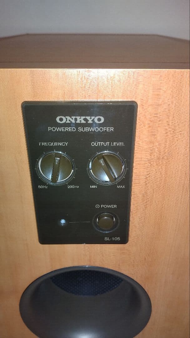 ONKYO SL-105 パワードサブウーファー