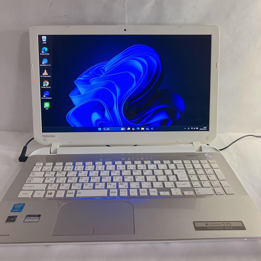 大容量SSD480GB Win11 core-i7搭載 薄型ノートパソコン