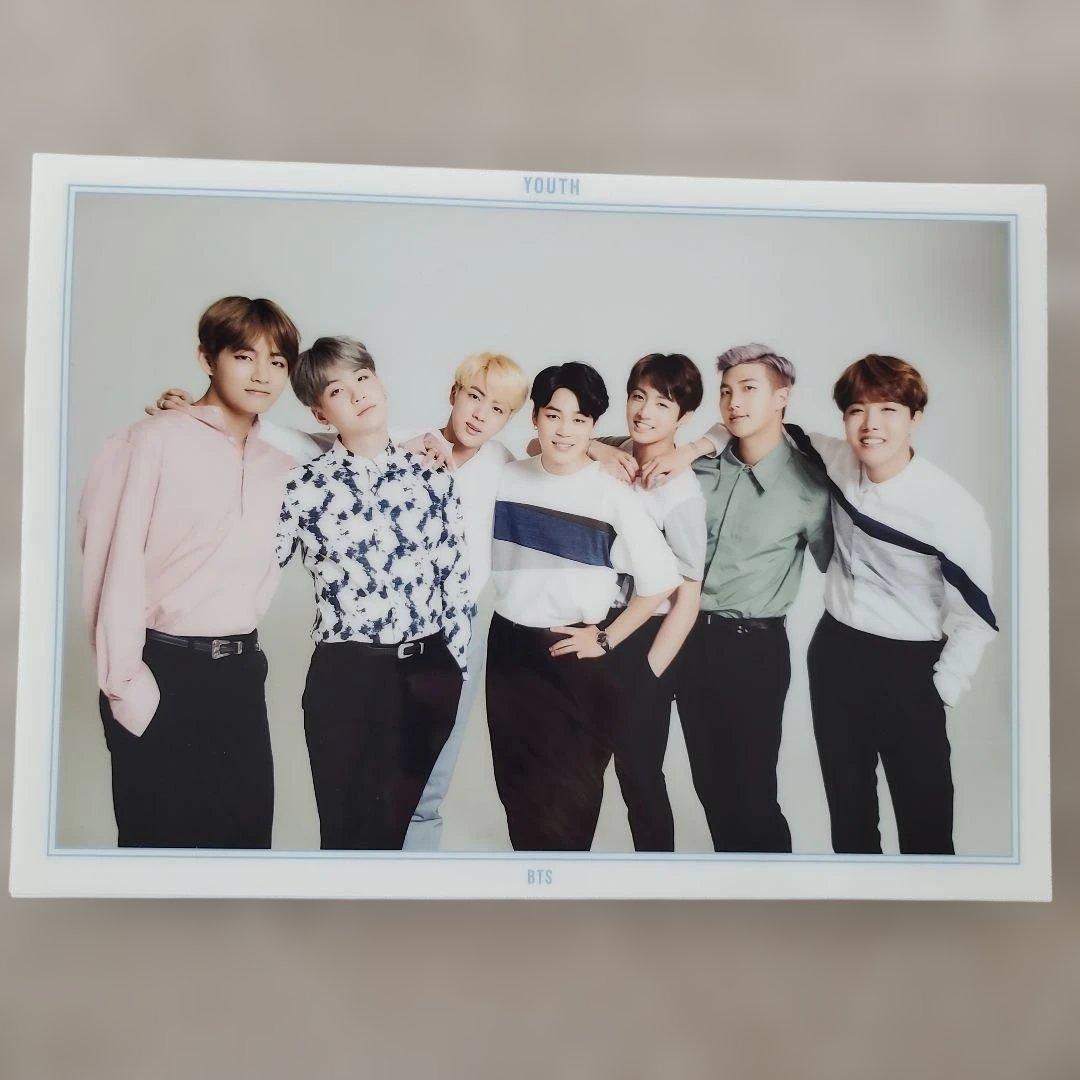 BTS 防弾少年団 youth クリアポスター　ジョングク　オール