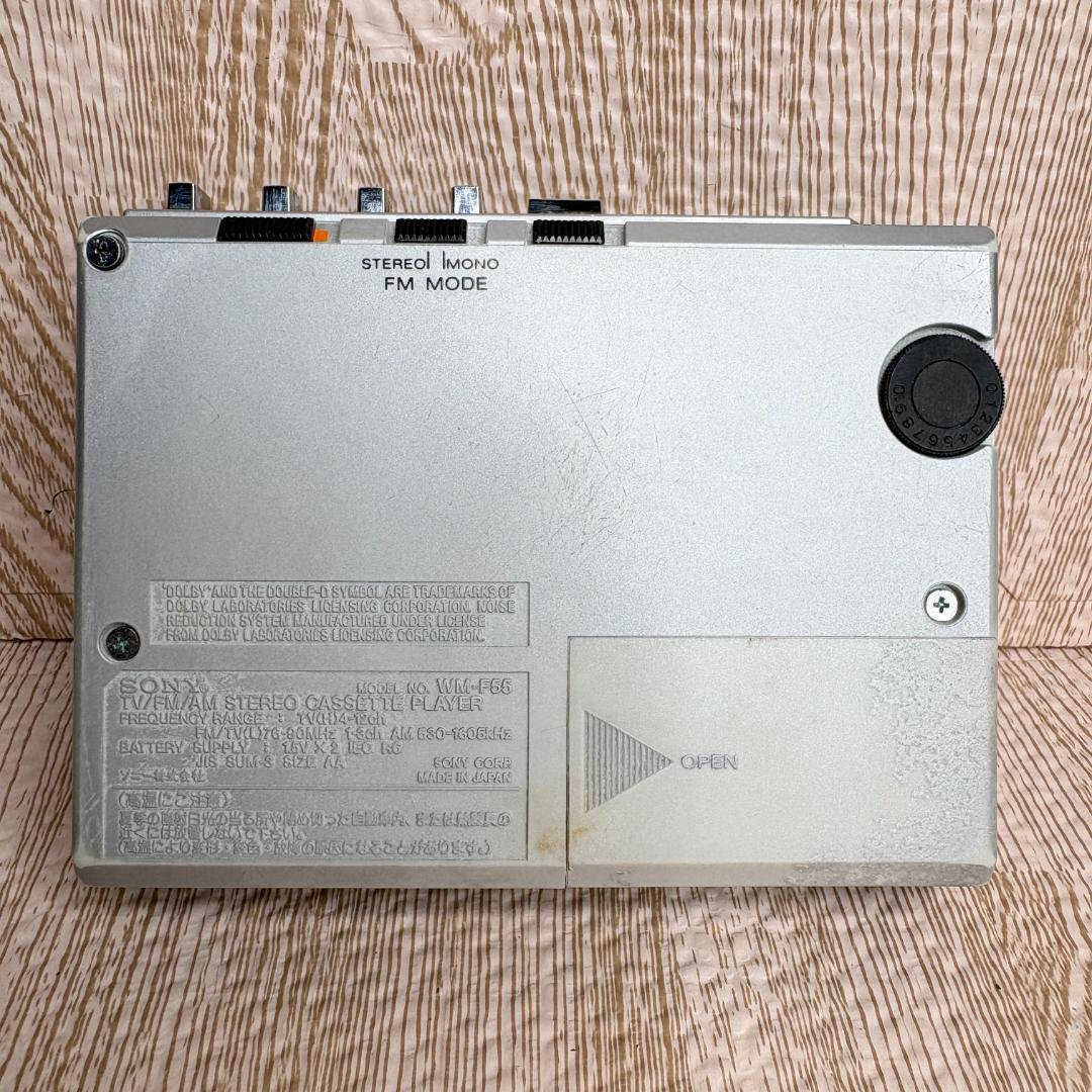 SONY ソニー WM-F55 ウォークマン TV FM AM ジャンク レア