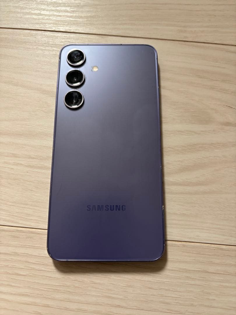 Samsung Galaxy S24 本体 グローバル版　パープル