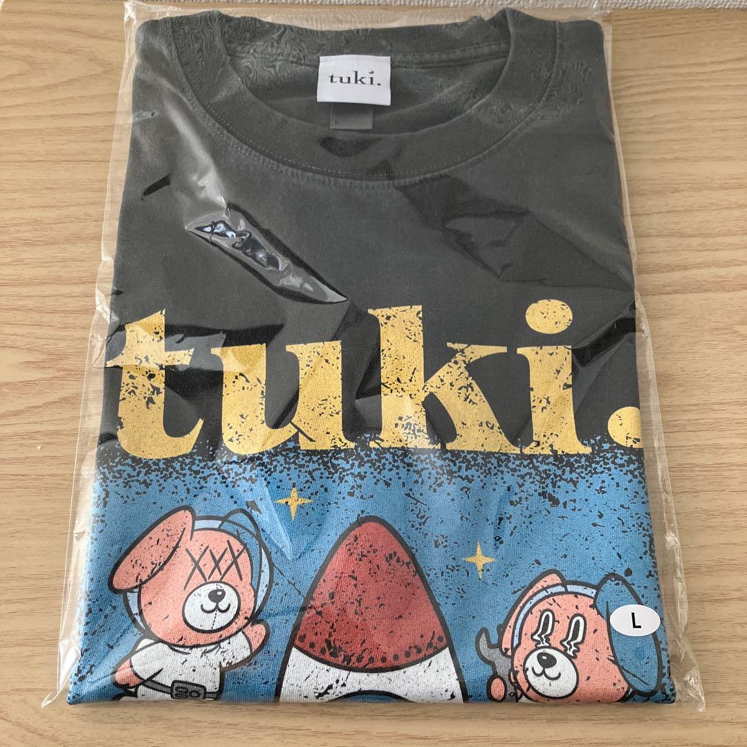 tuki. USAGI SAN Vintage Tシャツ　Lサイズ　承認欲求爆発
