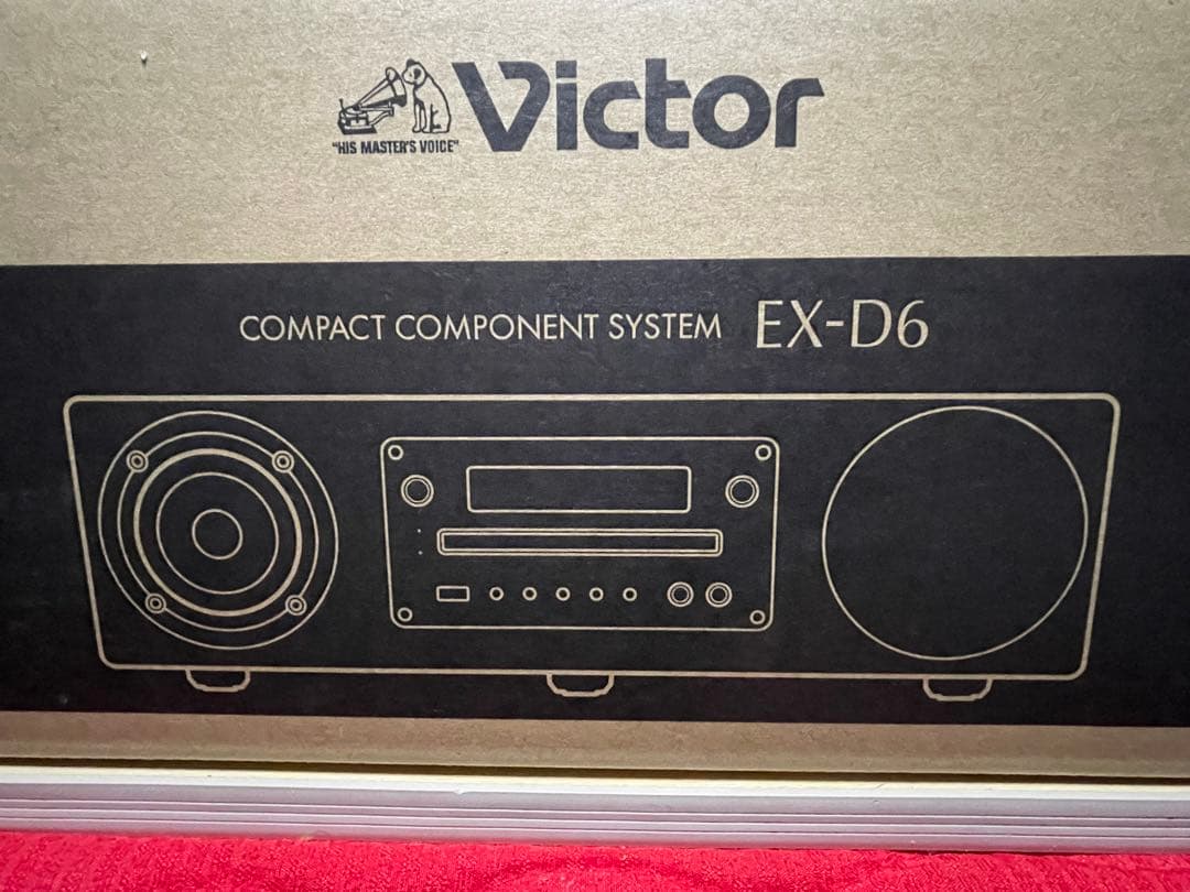 25年製　Victor EX-D6 コンパクトコンポーネントシステム