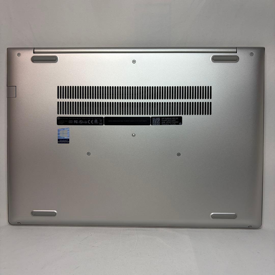 美品 ProBook 450 G6 i5 8GB 256GB 15.6型 FHD