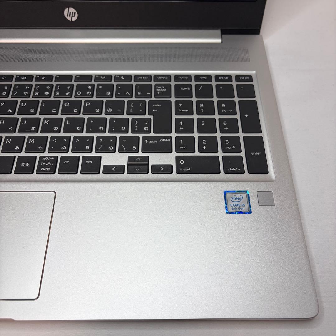 美品 ProBook 450 G6 i5 8GB 256GB 15.6型 FHD