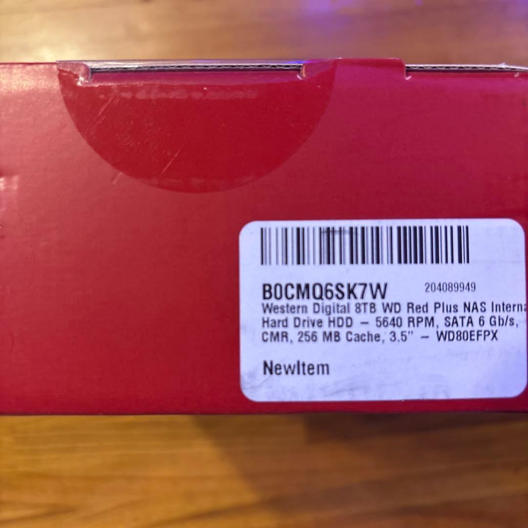 WD Red Pro 16TBHDD 3.5インチNAS用並行輸入品『箱開封済』